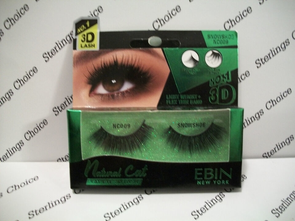Ebin Natural Cat Cat Eye 3D Lash #NC009 Snowshoe - $7.22