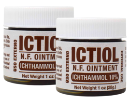 Ictiol Ointment Antiseptic 1 oz 2-Pack - £12.38 GBP