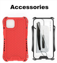 For Apple iPhone 13 Pro Max Mini Metal+hard back hard silicon back cover case - $86.28