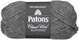 Spinrite Patons Classic Wool Roving Yarn Grey 1 Pack of 24 Skein - €147,12 EUR