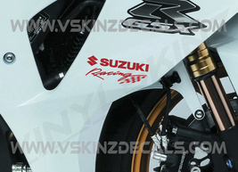 Suzuki Racing Logo Fairing Decals Stickers Premium Quality 5 Colors GSXR... - $11.00