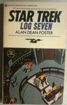 STAR TREK LOG SEVEN by Alan Dean Foster (1976) Ballantine paperback 1st - £11.07 GBP