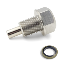 Magnetic Oil Drain Plug for Engine and Transmission - Stainless Steel M1... - £11.09 GBP