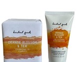 Kindred Goods Orange Blossom &amp; Tea Bath Soap 4.5 oz and Body Scrub 1 fl ... - £19.08 GBP