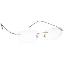 Charmant Eyeglasses CH8600 SI Titanium Silver Rimless Frame 52[]19 140 - £79.74 GBP