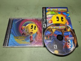 Ms. Pac-Man Maze Madness Sony PlayStation 1 Complete in Box - £11.90 GBP