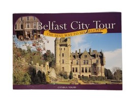 Vtg Belfast City Tour Guide Citybus Tours Travel Booklet EUC - $12.95