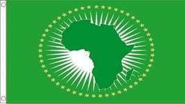 African Union Africa 5&#39;x3&#39; (150cm x 90cm) Polyester Flag - £6.72 GBP