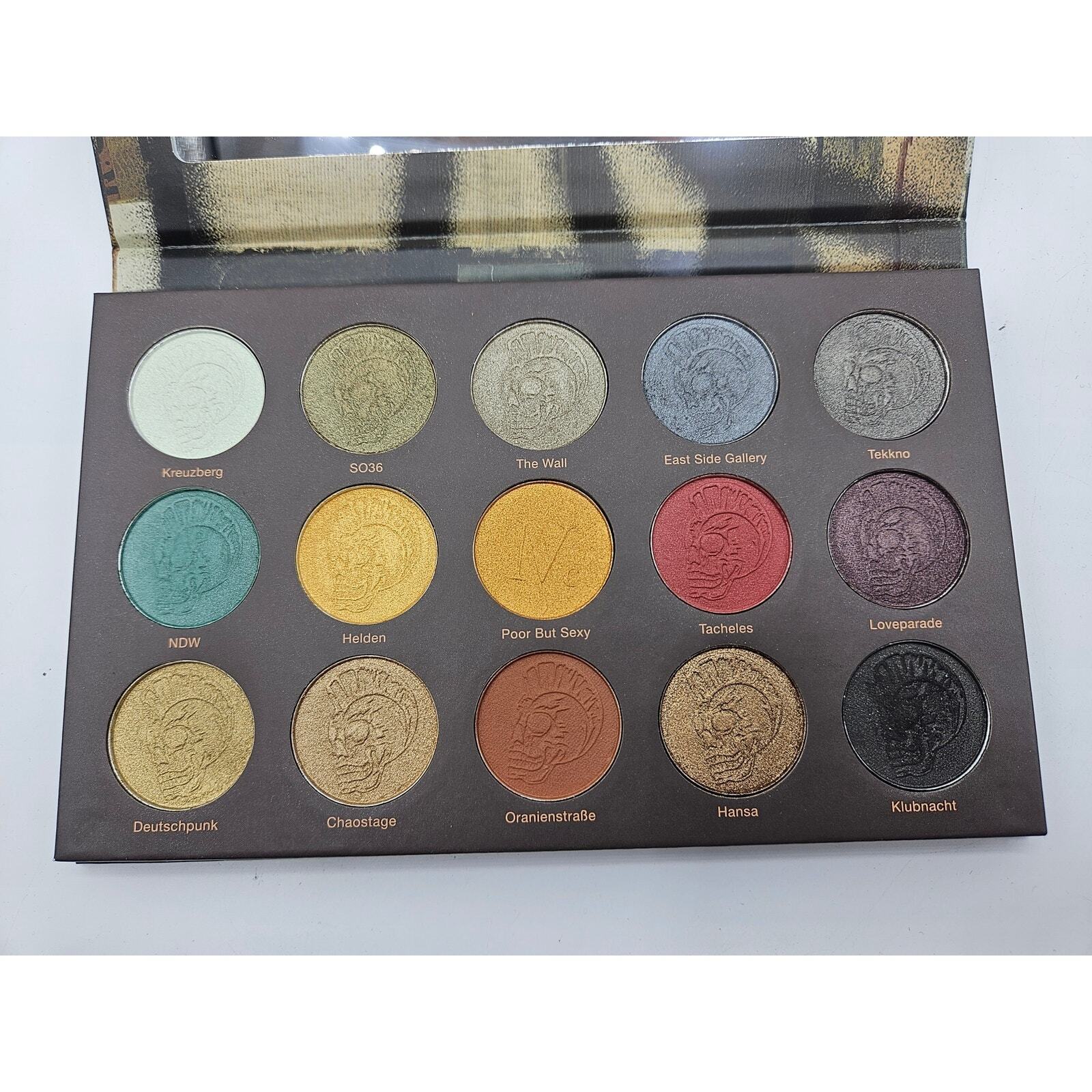 Nomad Cosmetics Berlin Underground EyeShadow Pallete New 15 Shades Item image 3