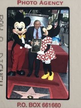 1998 Roy Disney Star Hollywood Walk of Fame Color Photo Transparency Slide - £10.92 GBP