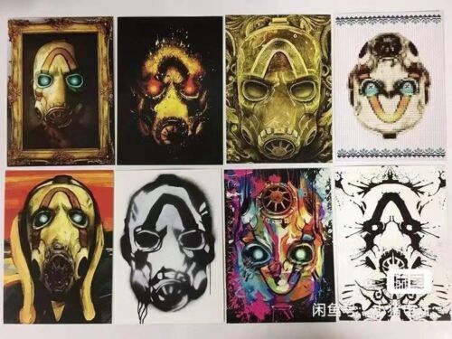 New SONY PS4 PS5 Game Borderlands 3 Official Collector’s Postcard Set(8psc) - $4.99