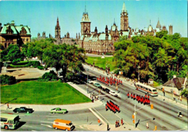 Postcard Canada Ottawa Changing of the Guards Ceremonies Parliament Buildings - £3.95 GBP