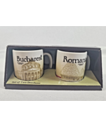 Starbucks Demitasse BUCHAREST and ROMANIA 2012 Unused in Packaging Espresso - €34,56 EUR