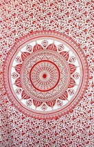 Traditional Jaipur Indian Mandala Tapestry, Bohemian Wall Hanging, Ombre Cotton  - £17.74 GBP