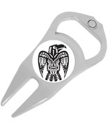 Tribal Bird Golf Ball Marker Divot Repair Tool Bottle Opener - $11.76