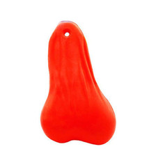 8&quot; Red Rubber Plastic Car Truck Rear Bumper Tailgate Hitch Bull Nutz Nut... - £8.61 GBP