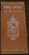 The Inns Of Britain, Come To Britain, Vintage Informational Tour Pamphle... - £2.31 GBP