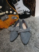 Womens Next Suede Loafers Shoes Size uk 3.5 Colour Grey - £25.17 GBP