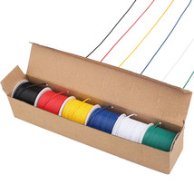 22 AWG Flexible PVC Wire Electric Wire 22 Gauge Coper Hook Up Cable 6 Color - $34.99