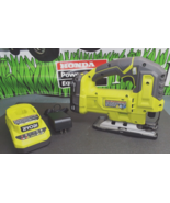 Ryobi  One HP 18v Brushless Cordless Jig Saw w Battery And Charger - $125.00