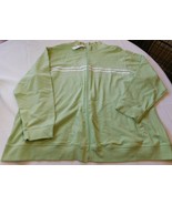 Bold Spirit Woman Women&#39;s Ladies 24-26W Long Sleeve Zip Up Jacket Green NWT - £16.11 GBP