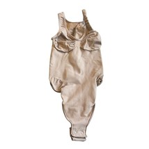 Skims Seamless Sculpt Scoop Neck Bodysuit Sand Shapewear Snap Size XS Women&#39;s - $48.38