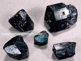 Black Tourmaline Crystals, Small  Black Tourmaline Crystals, Block Negativity  - £10.33 GBP+