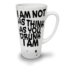 Drunk Saying Joke Funny NEW White Tea Coffee Latte Mug 12 17 oz | Wellcoda - £16.73 GBP+