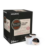 Tully&#39;s Coffee Italian Roast Keurig K-Cup Pods, Dark Roast Coffee, 24 Co... - $13.36