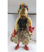 Vintage 1950&#39;s - 1960&#39;s Polish krakowiar (Dancer) peg doll, 9&quot; tall. - €11,39 EUR