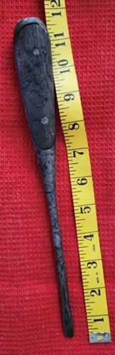 Vintage Wood Handle Slotted Flathead Screwdriver 11&quot; - $9.99