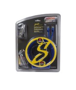 STINGER 8 GA COPPER 600W AMP KIT W/BLUE TWISTED RCA - $88.40 CAD