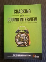 Cracking the Coding Interview: Programming Questions &amp; Solutions by McDowell 6th - £9.89 GBP