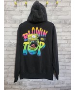 Unisex Small HM Divided Black Sponge Bob Sweatshirt Hooded Blowing My Top - $475.79 MXN