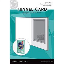 Tunnel Card Kit: REFILL Value Pack. Makes Six. Dies Not Inlcuded CLEARANCE - £3.18 GBP
