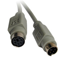 50 Ft Mini Din 6pin Male to Female PS/2 PS2 Extension Cable - Keyboard Mouse KVM - £43.95 GBP