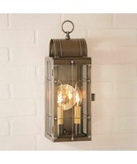 Queen Arch Outdoor Wall Lantern Light in Weathered Brass - £237.07 GBP