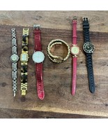 Lot Of 6 Vintage Ladies Watches -  Not Tested! Need Batteries 1990’s &amp; Up! - $20.00