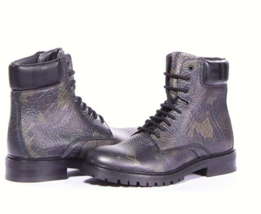 Hugo Boss Shoes Explore_Halb_grprcm Boots Men Green SIZE 12 - $217.80