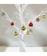 Kurt Adler Petite Treasures Multi Color Ball Christmas Ornament, Set of 9 - $13.36