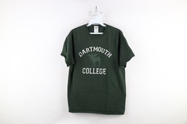 Vintage Mens Medium Distressed Spell Out Ivy League Darmouth College T-Shirt - £21.53 GBP