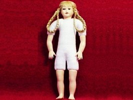 Dollhouse Teen Girl Doll Undressed Heidi Ott HOXKK11 Blond Looped Braids Miniatu - £37.39 GBP