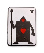 Alice in Wonderland Disney Pin: Heart Playing Card Guard  - £7.09 GBP
