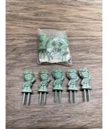 Vintage Lot of 9 Jolly Green Giant Corn on the Cob Holders Advertising K... - $11.88