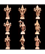 Dashavatar Idols In Pure Solid Copper By Skilled Artisans of South india - $379.44 CAD