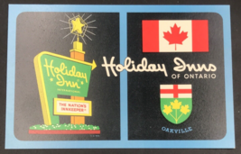 Vintage Holiday Inn of Oakville Ontario Canada Postcard Queen Elizabeth Highway - £7.46 GBP