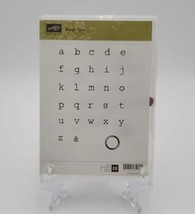 Stampin&#39; Up! Rough Type Stamp Set 120072 - Complete Set of 28 - $19.34