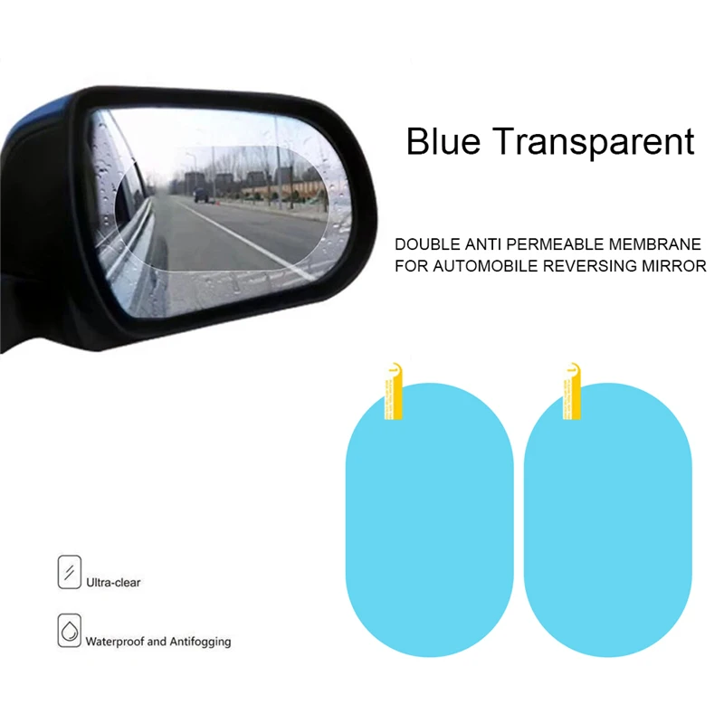 Car Sticker  Film Rainproof Rear View Mirror Protective For  e46  focus 2   a3 G - £56.53 GBP