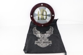 Vintage Harley Davidson Motorcycles Spell Out Hanging Wall Clock w Bag Man Cave - £62.46 GBP