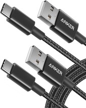 USB C Cable 2 Pack 6ft Premium USB A to C Charger Cable for Samsung Gala... - £23.95 GBP